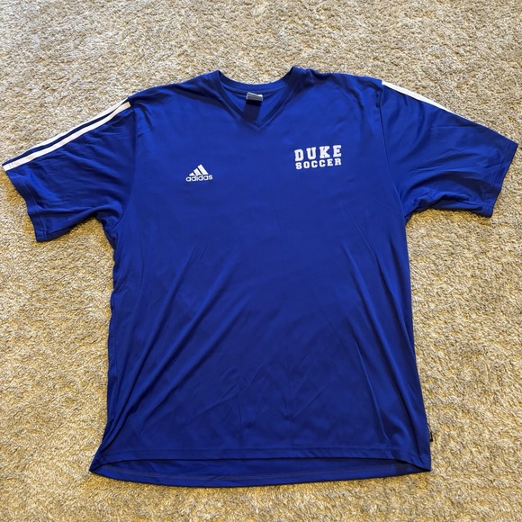 adidas Other - Vintage 200s Y2K Duke Blur Devils Soccer Jersey Men's XL Adidas 3 Stripes